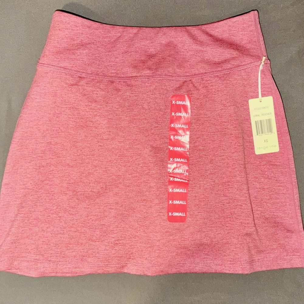 Tangerine Women's Extra Soft Active Stretch Skort Coral Heather